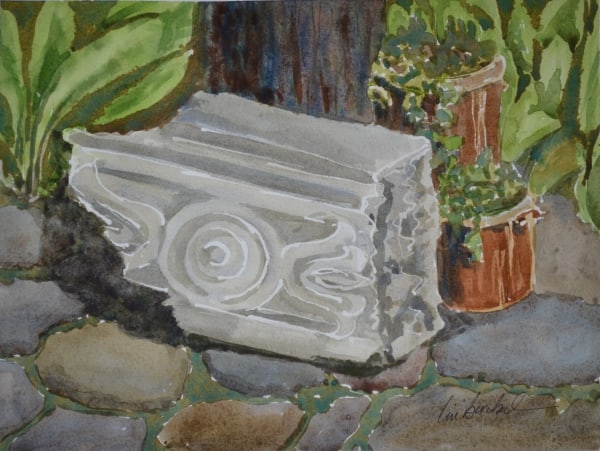 Garden Art III by Lin Beribak