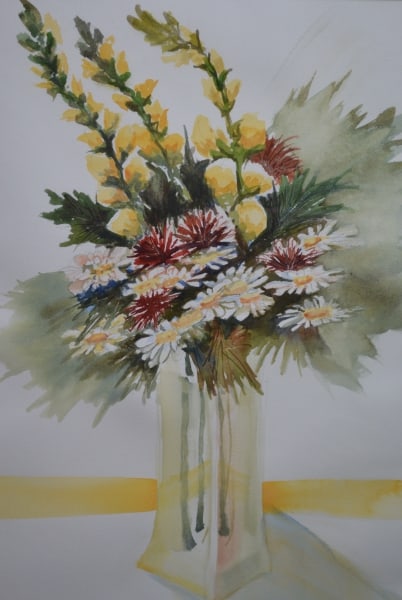 Mom's Bouquet by Lin Beribak