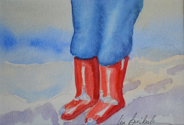Red Boots by Lin Beribak