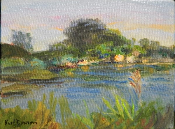Succotash Salt Marsh - East Matunuck, RI by Burl J Dawson Jr