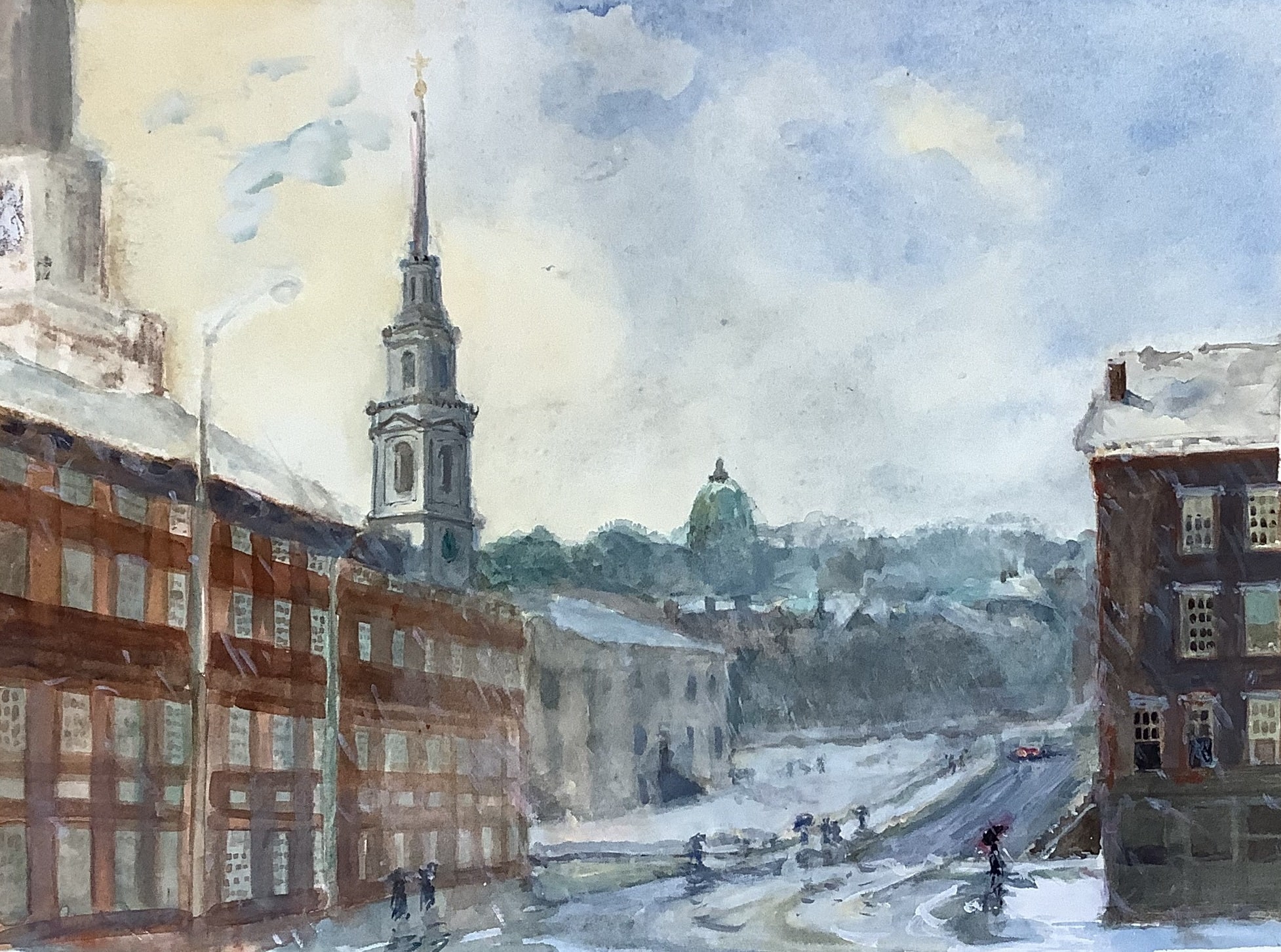 Winter on Waterman by Burl J Dawson Jr
