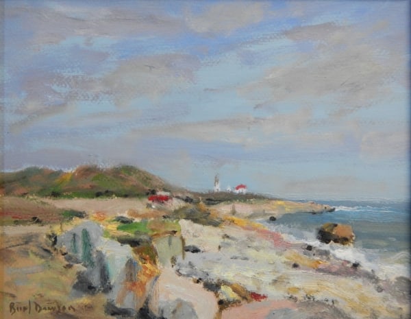 Artist's Car, Pt Judith by Burl J Dawson Jr