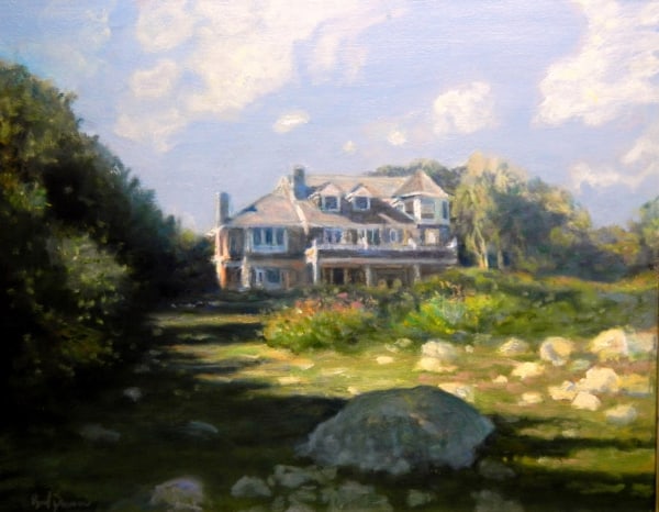 House Portrait by Burl J Dawson Jr