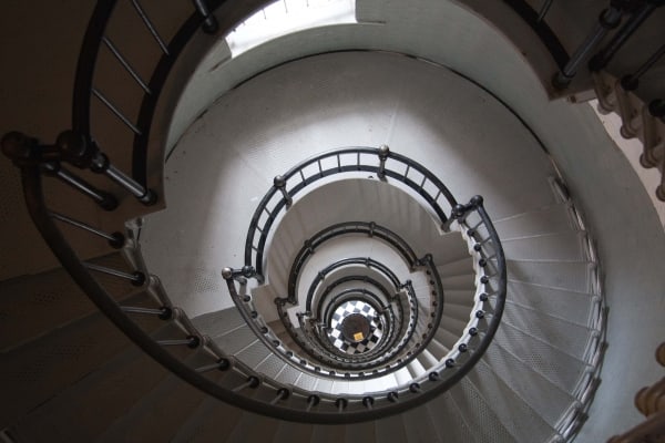 A Downward Spiral by Tom Borgal Photography