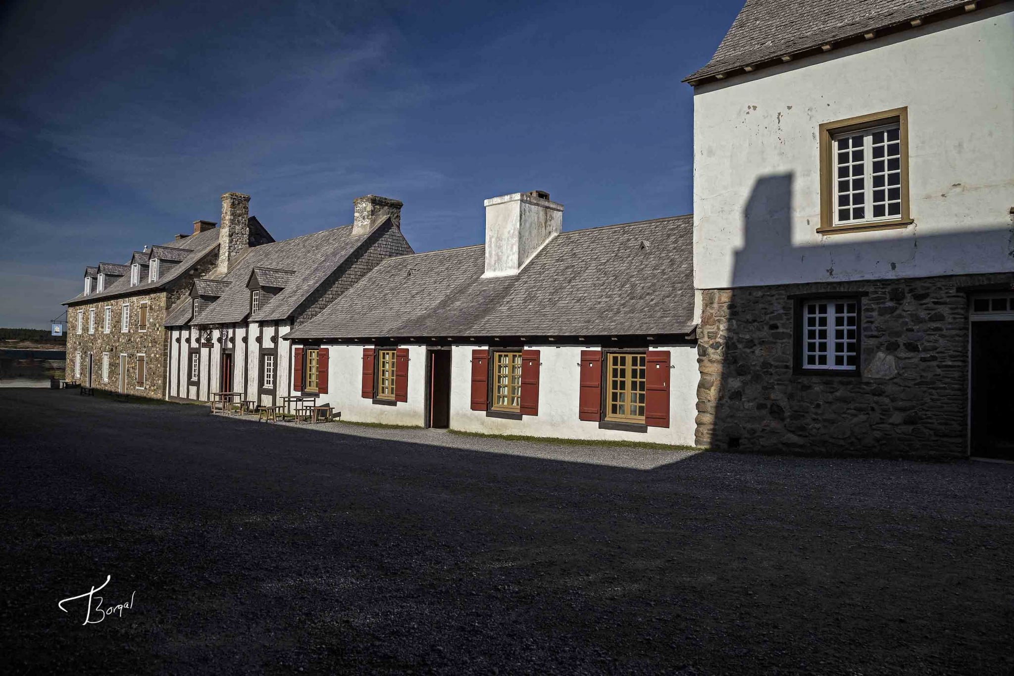 Louisburg Fort Main Street by Tom Borgal Photography