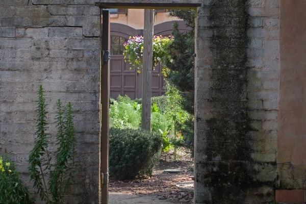 Garden Doorway Pinewood Estate Garden by Tom Borgal Photography