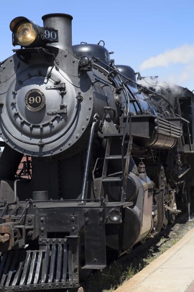 Steam Engine 90 by Tom Borgal Photography