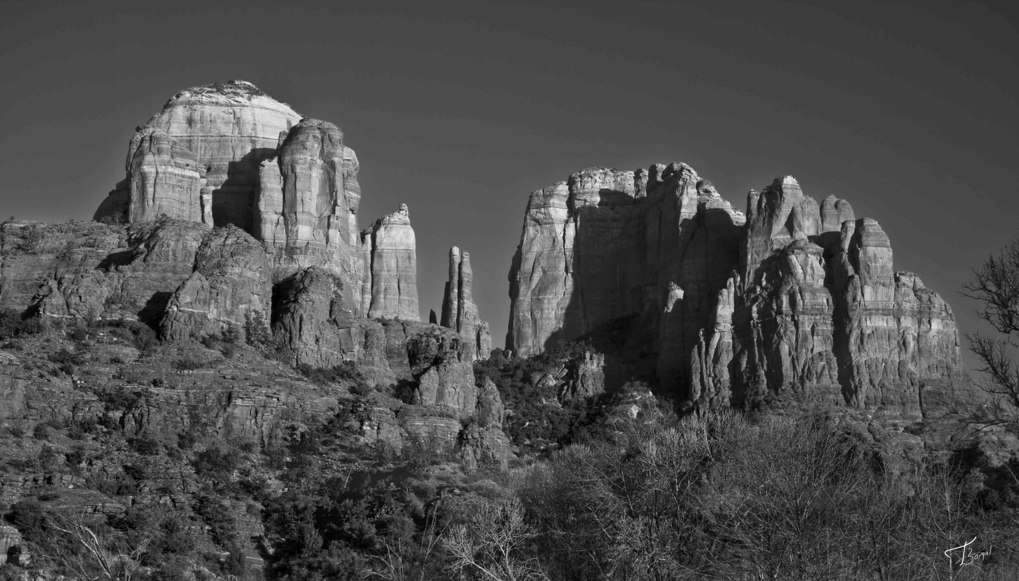 Cathedral Rock by Tom Borgal Photography
