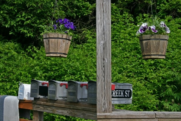 Creek St. Mailboxes by Tom Borgal Photography
