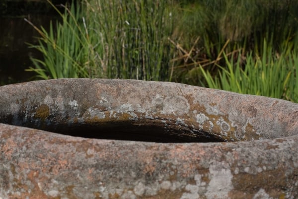 Bok Gardens Weathered Pot by Tom Borgal Photography