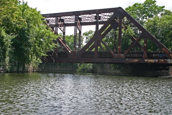 Lowell Canal Railroad Bridge by Tom Borgal Photography