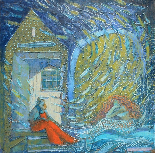 The Chat by Ann Trainor Domingue
