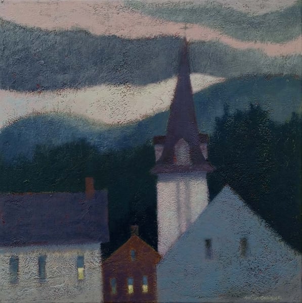 Home Town Morn by Ann Trainor Domingue