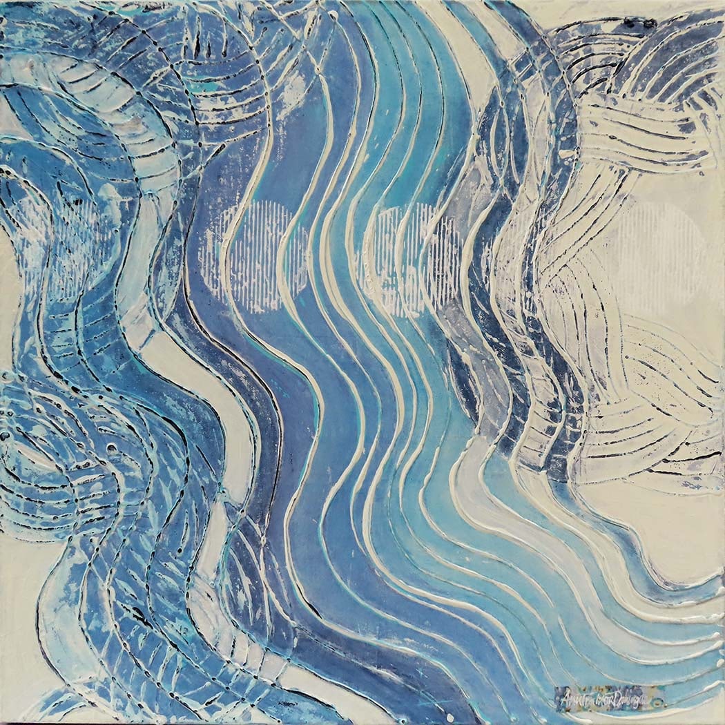 Along the Way Blue