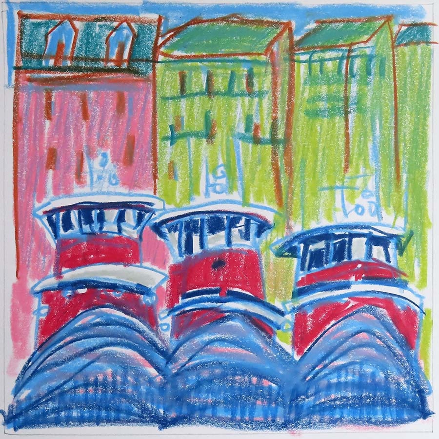 Waiting in Color, Portsmouth NH