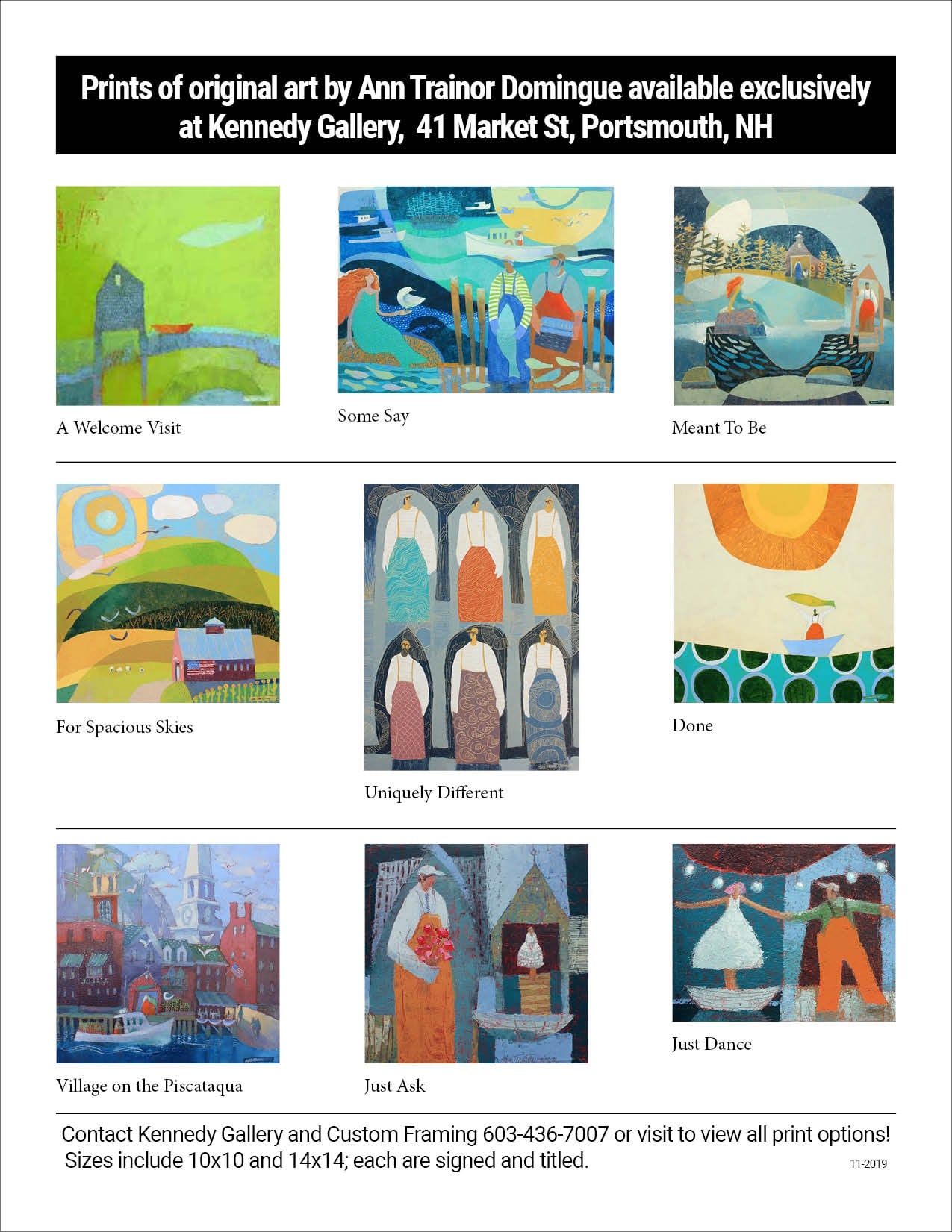 Print options 2019 at KG by Ann Trainor Domingue