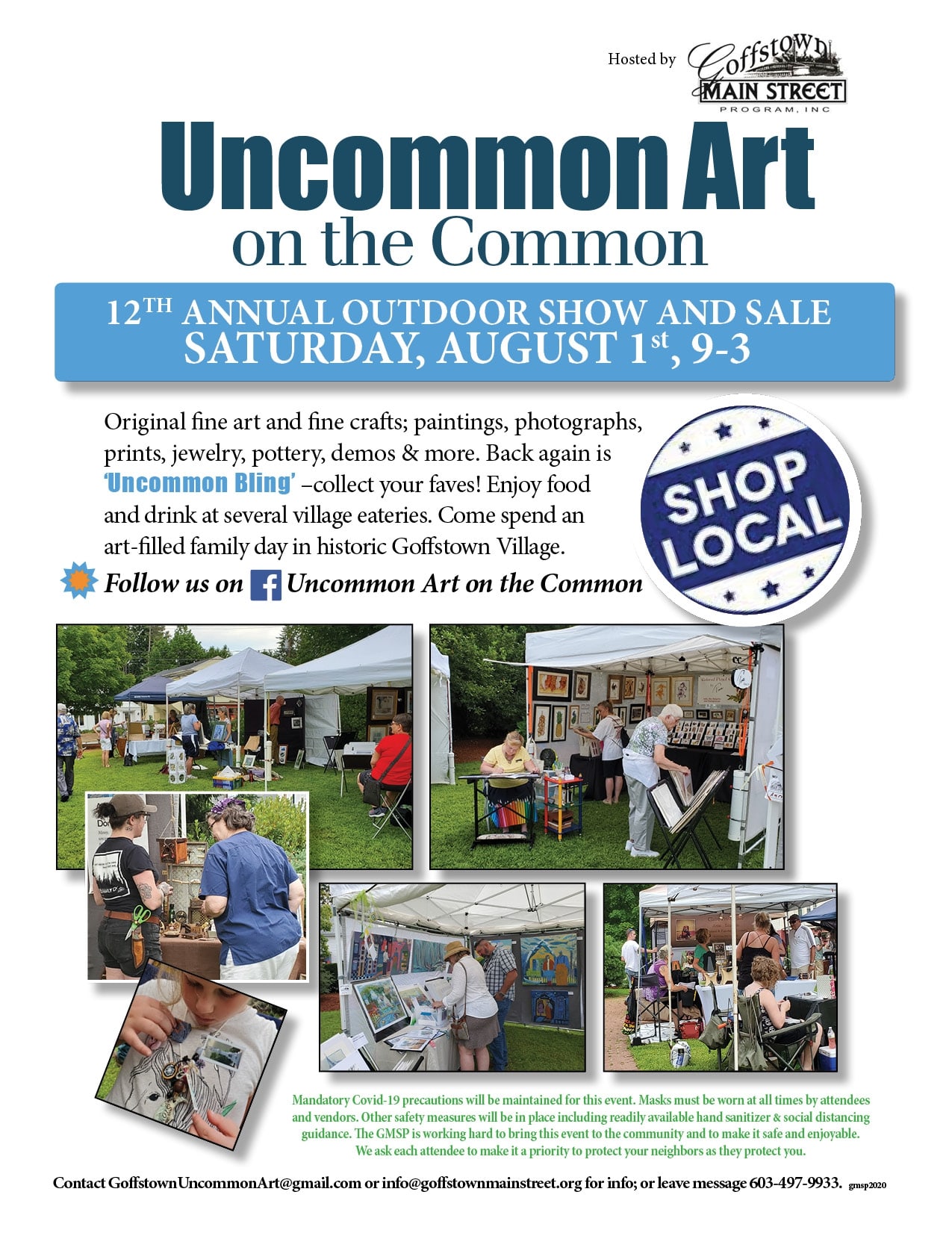 Uncommon Art outdoor show 2020