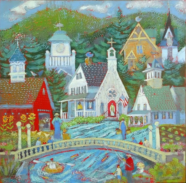 Village at the Base of the Uncs