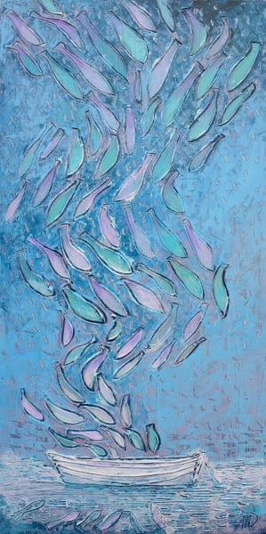 Beneath It All Blue by Ann Trainor Domingue