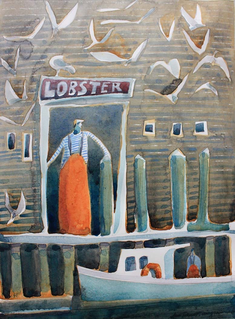 Weathered History Old Port, ME