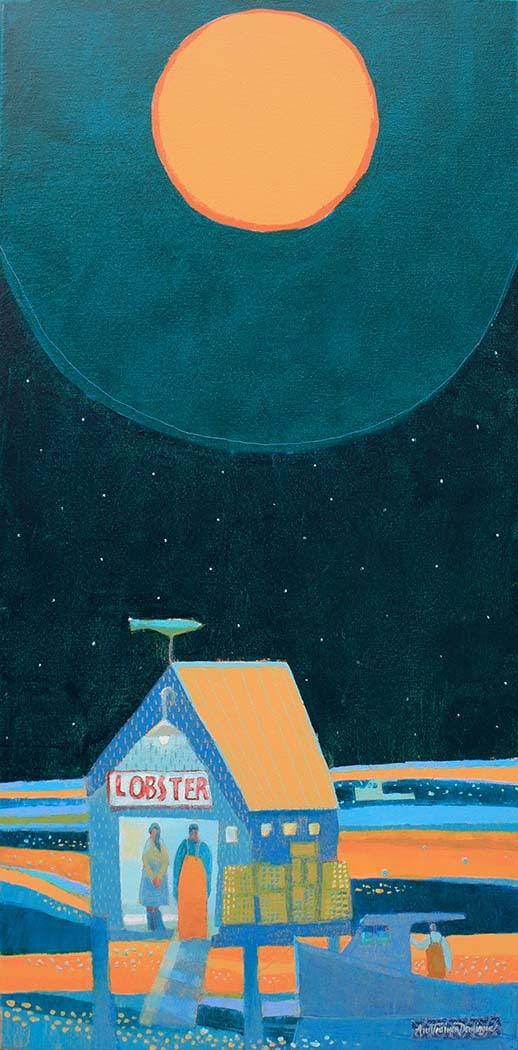 Fish Moon Reflections 2 comm