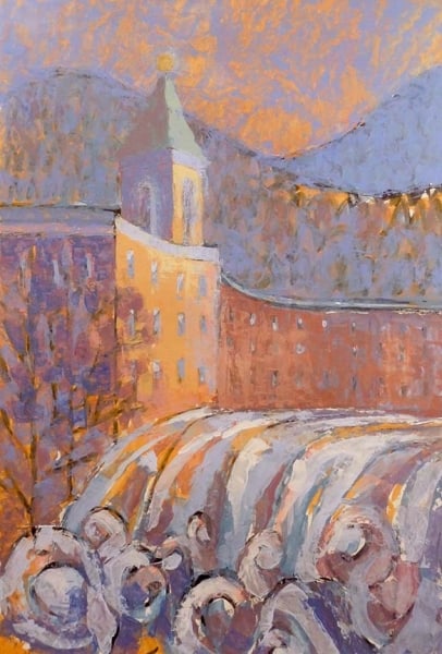 Flowing by the Mills by Ann Trainor Domingue