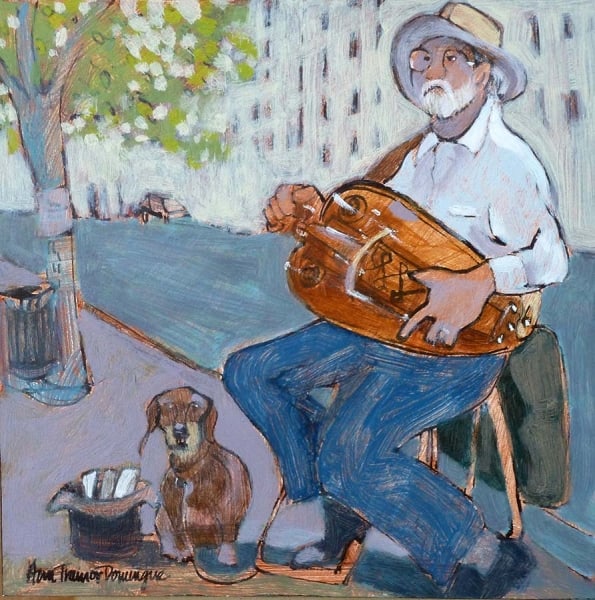Hurdy Gurdy on Newbury Street