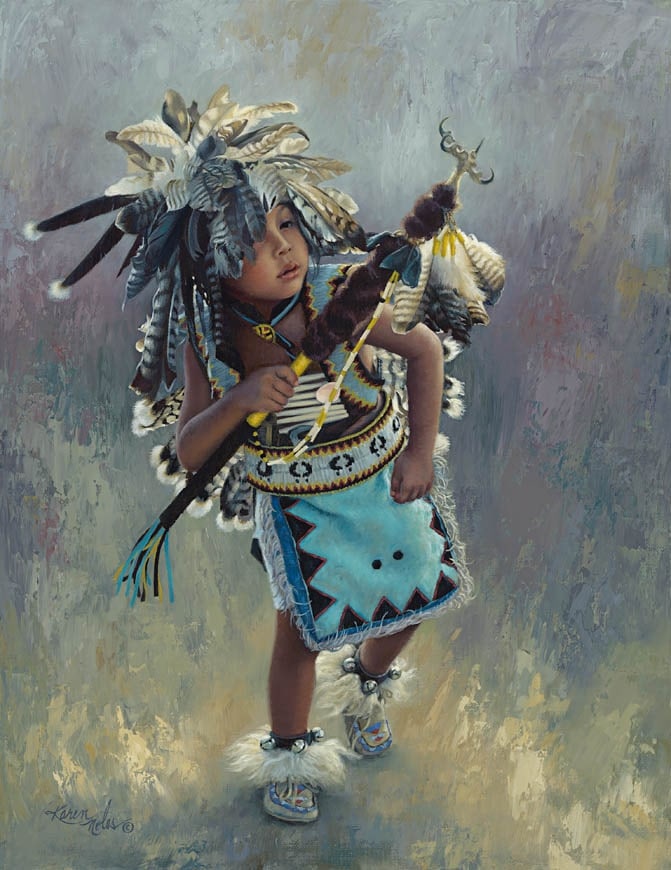 Little Kootenai Dancer by Karen Noles