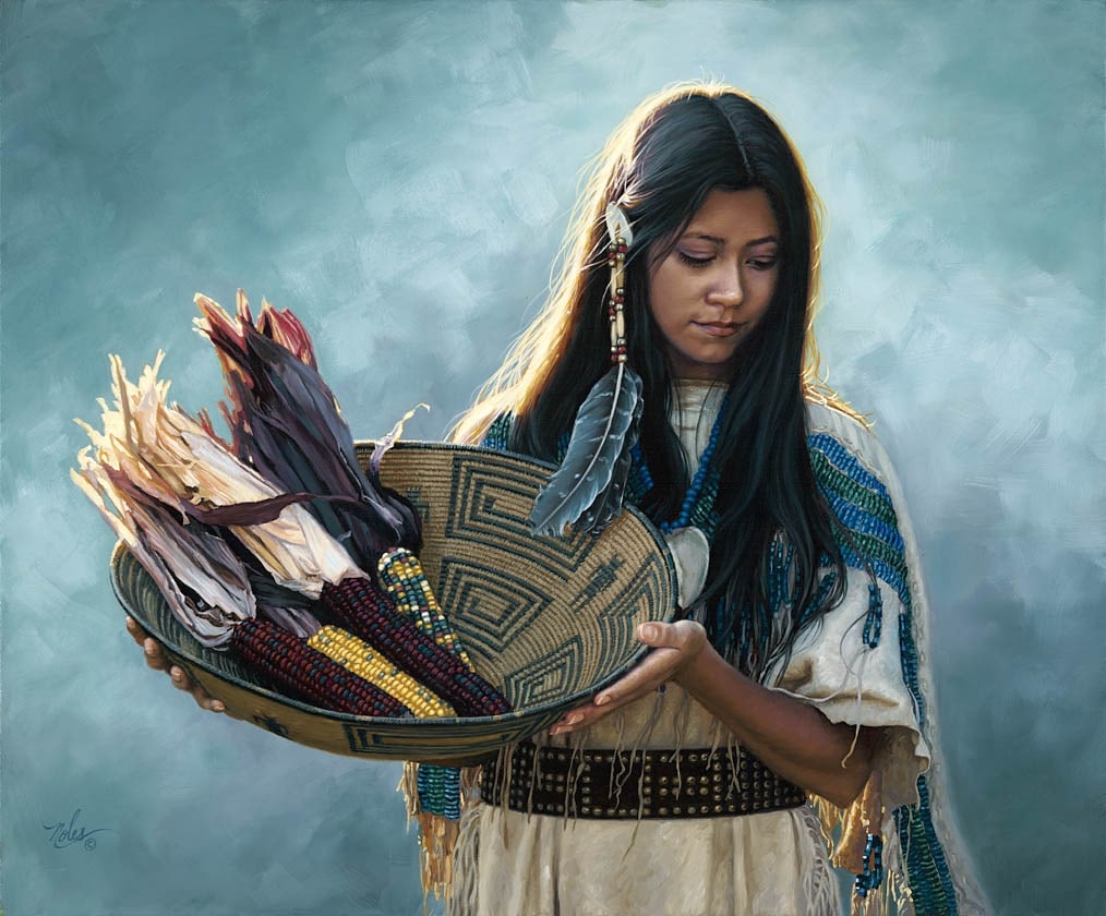 Blackfeet Autumn by Karen Noles