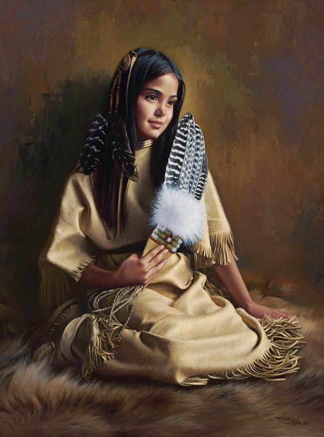 Prayer Feathers by Karen Noles