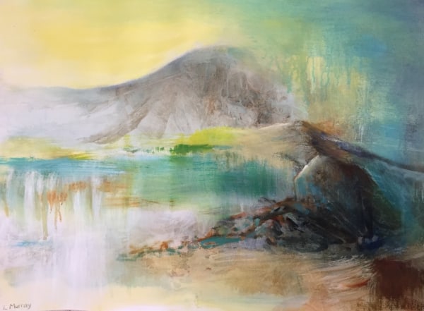 Hommage to Zou Wou-ki by Linda Clowes Murray