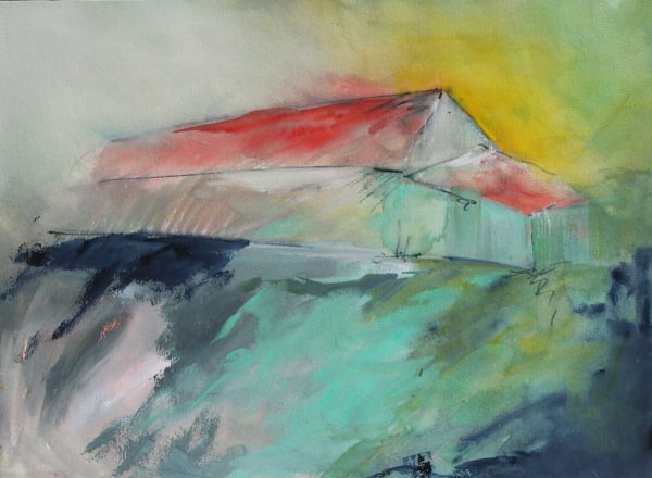 The Johnson Barn #16 by Calvin deRuyter