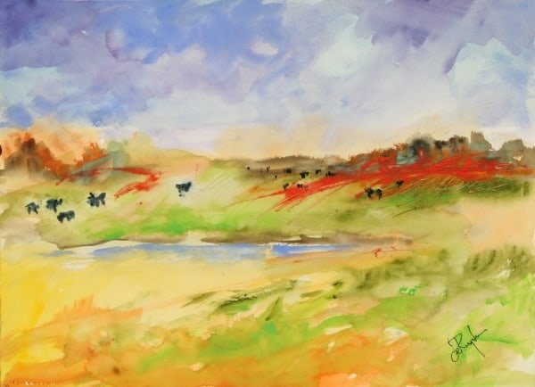 Grazing #3 by Calvin deRuyter