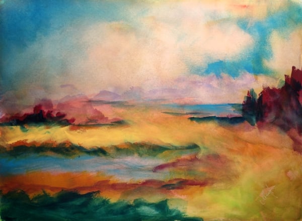 Minnesota Marsh #4 by Calvin deRuyter