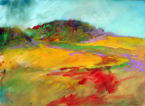 Hayfields by Calvin deRuyter