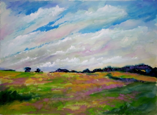 Summer Heralds Prairie Clover by Calvin deRuyter