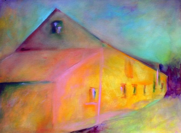 Johnson Barn #1 by Calvin deRuyter