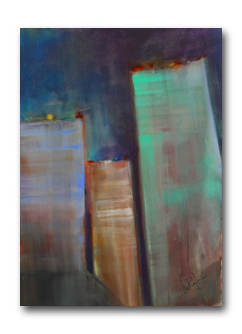Cityscape by Calvin deRuyter