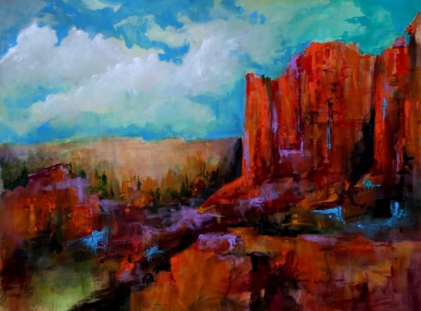 Sedona Impression by Calvin deRuyter
