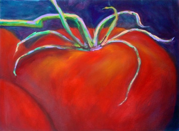 Tomatoes on Vine #5 by Calvin deRuyter