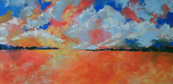 Summer Sunset by Calvin deRuyter