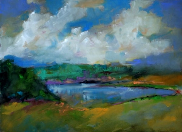 Tucked Pond by Calvin deRuyter