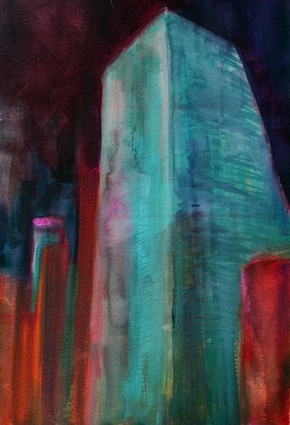The Glass Tower by Calvin deRuyter