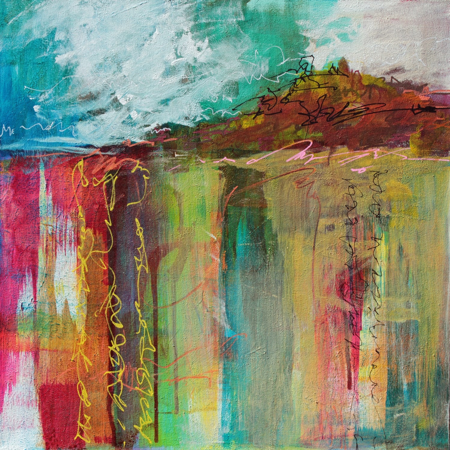 The Landscape Talks to Me by Calvin deRuyter
