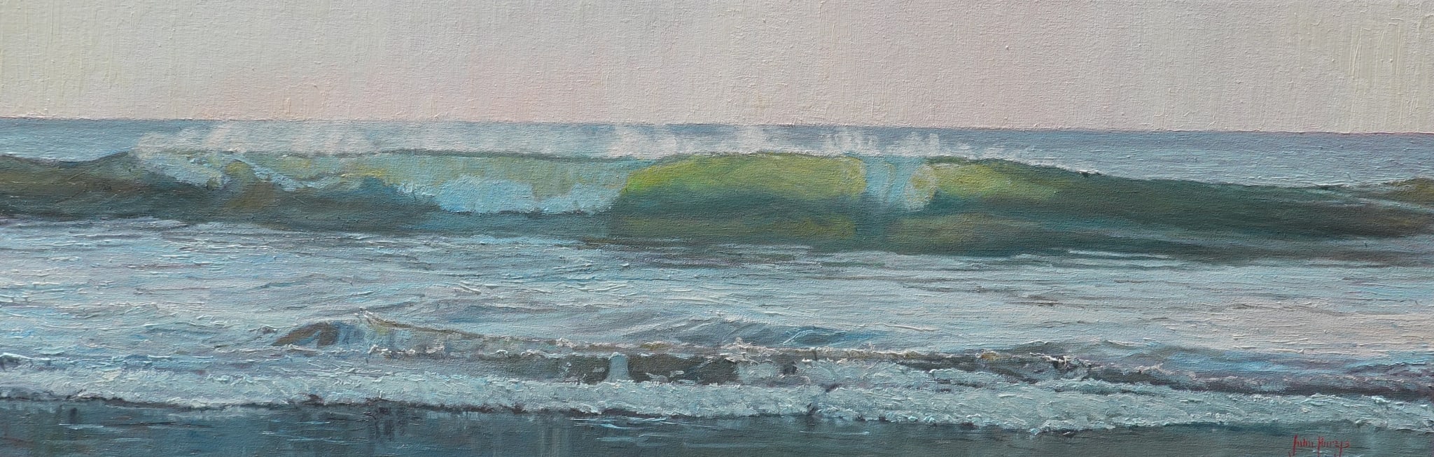Seascape--Twilight Sea by John Horejs