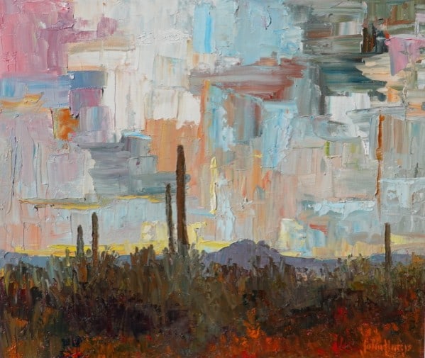 Desertscape--Desert Light by John Horejs