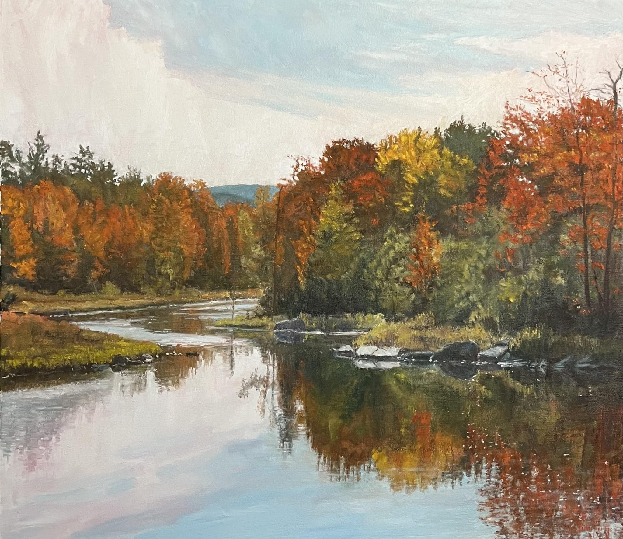 Late Autumn Stillness by John Horejs