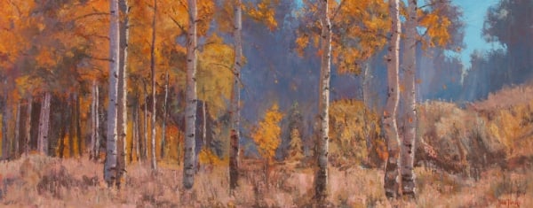 Trees--Woods in Autumn by John Horejs
