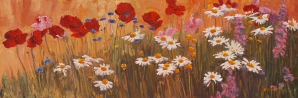 Floral--Garden Sunlight by John Horejs