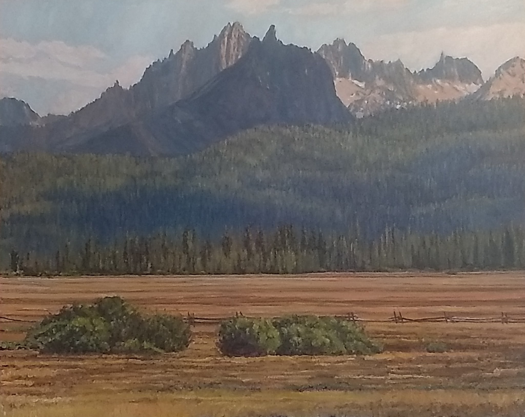 Landscape--Sawtooth Wilderness by John Horejs